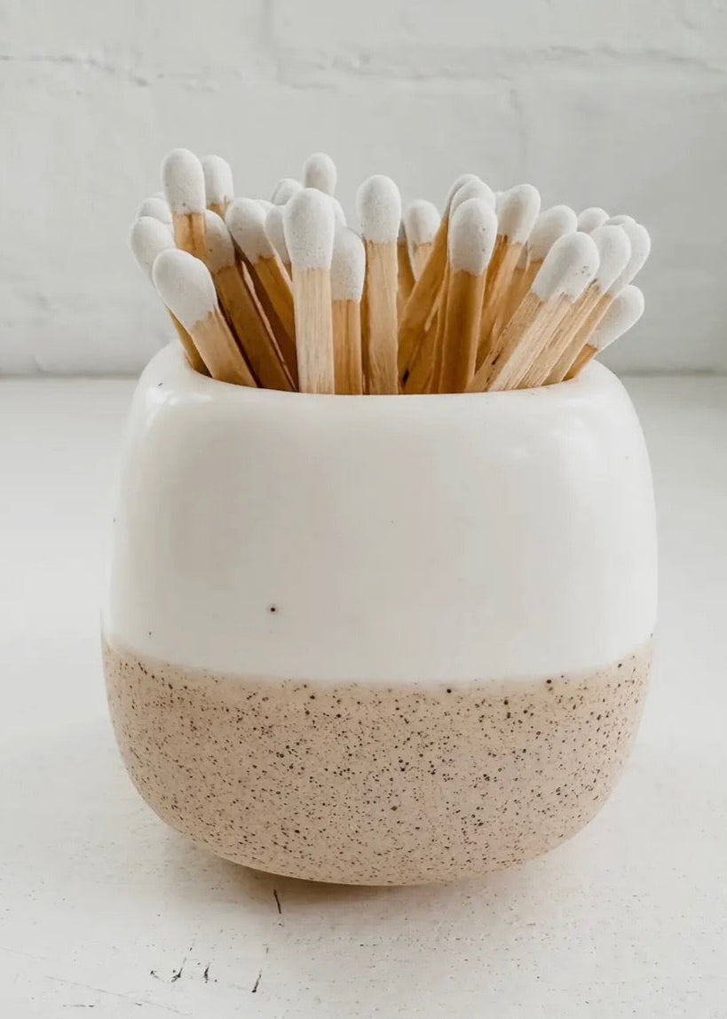 Ceramic Match Holder