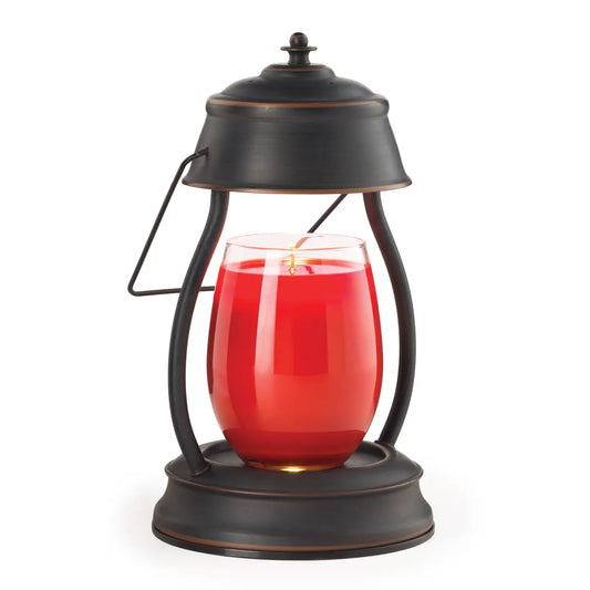 Hurricane Candle Warmer Lantern-Oil Rubbed Bronzed